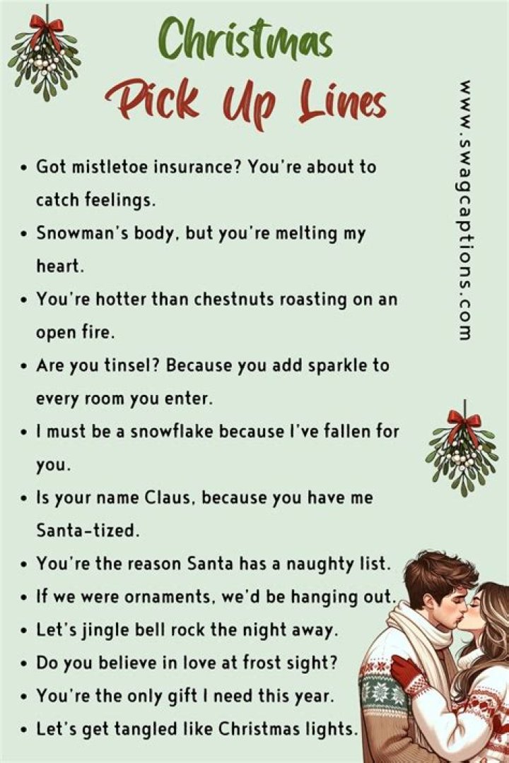 Discover Irresistible Dirty Christmas Pick-Up Lines