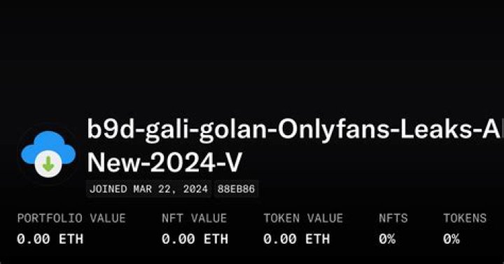 Gali Golan's Leaked Content And Its Impact