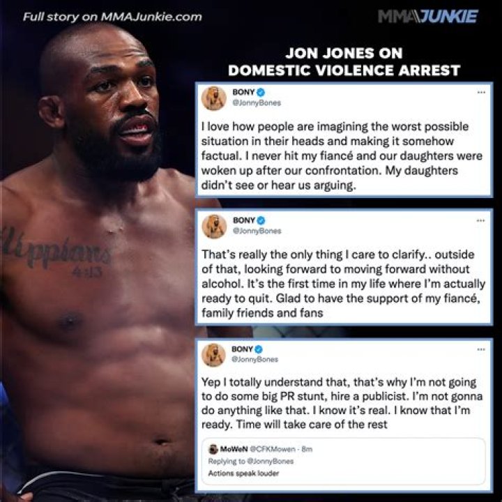 Jon Jones And Domestic Violence