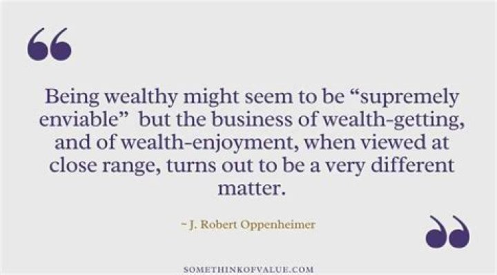 Oppenheimer's Wealth Unraveled And Insights Revealed