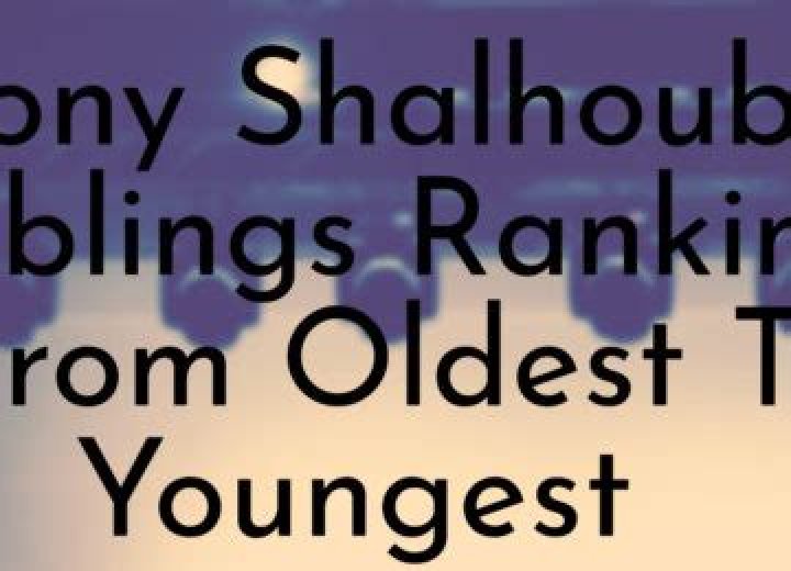 Ranking From Oldest To Youngest