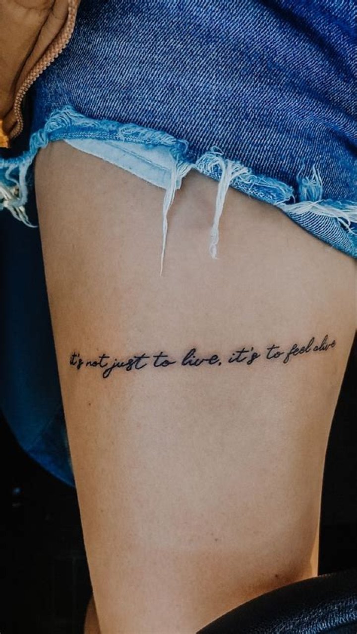Unleash The Enchanting World Of Small Thigh Tattoos